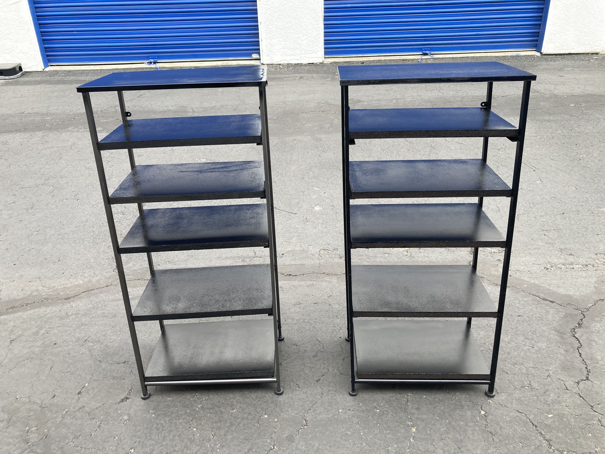 Six tier shelves $20 for both