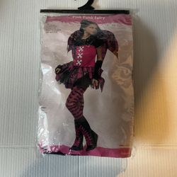 Pink Punk Fairy Costume 