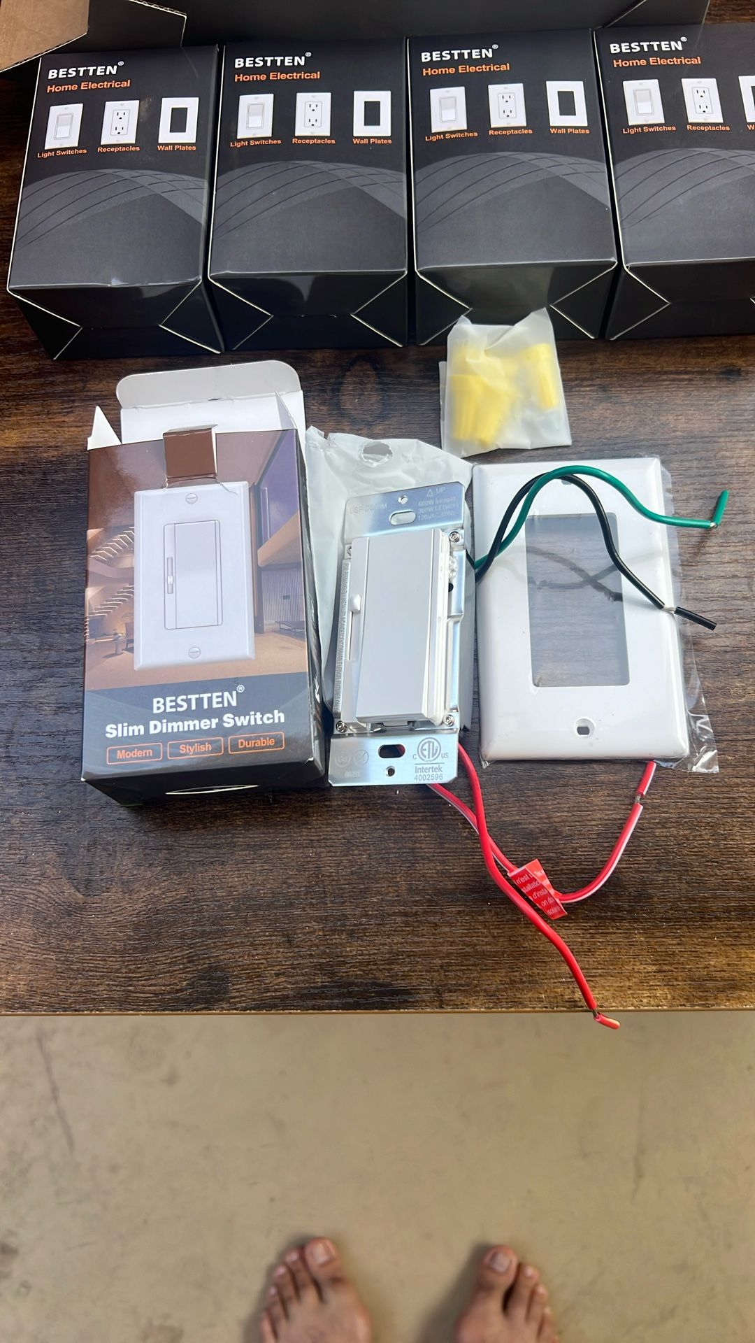 BESTTEN Slim Dimmer Switch – Brand New