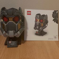 Lego Marvel Star Lord Helmet With Instructions