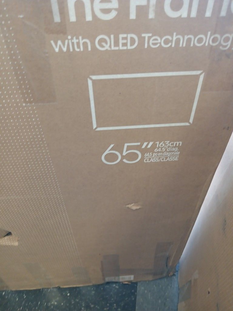 SAMSUNG 65"INCH QLED 4K THE FRAME TV 