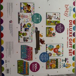 Disney Baby Deluxe Gift Set – 8 Books + 100+ Stickers
