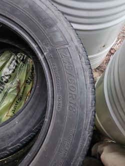 Michelin 235 60r18 tires take offs