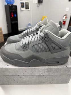 Air Jordan 4 Cool Grey Sneakers