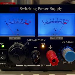 MFJ-4225MV Switching Power Supply  25A