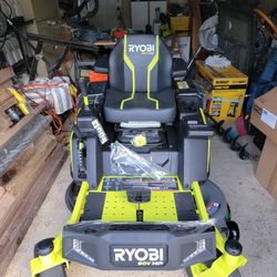 NEW 2025 Ryobi 80V Zero Turn Electric NEW