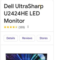   DELL Moniter (barely Used Amazing Condition) Runs For 340 Retail 