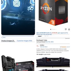 Selling my Ryzen 5950x with motherboard and ram also have a case and 750 power supply take all Of  It at That Price