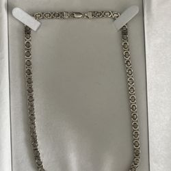 Silver 20” In Necklace