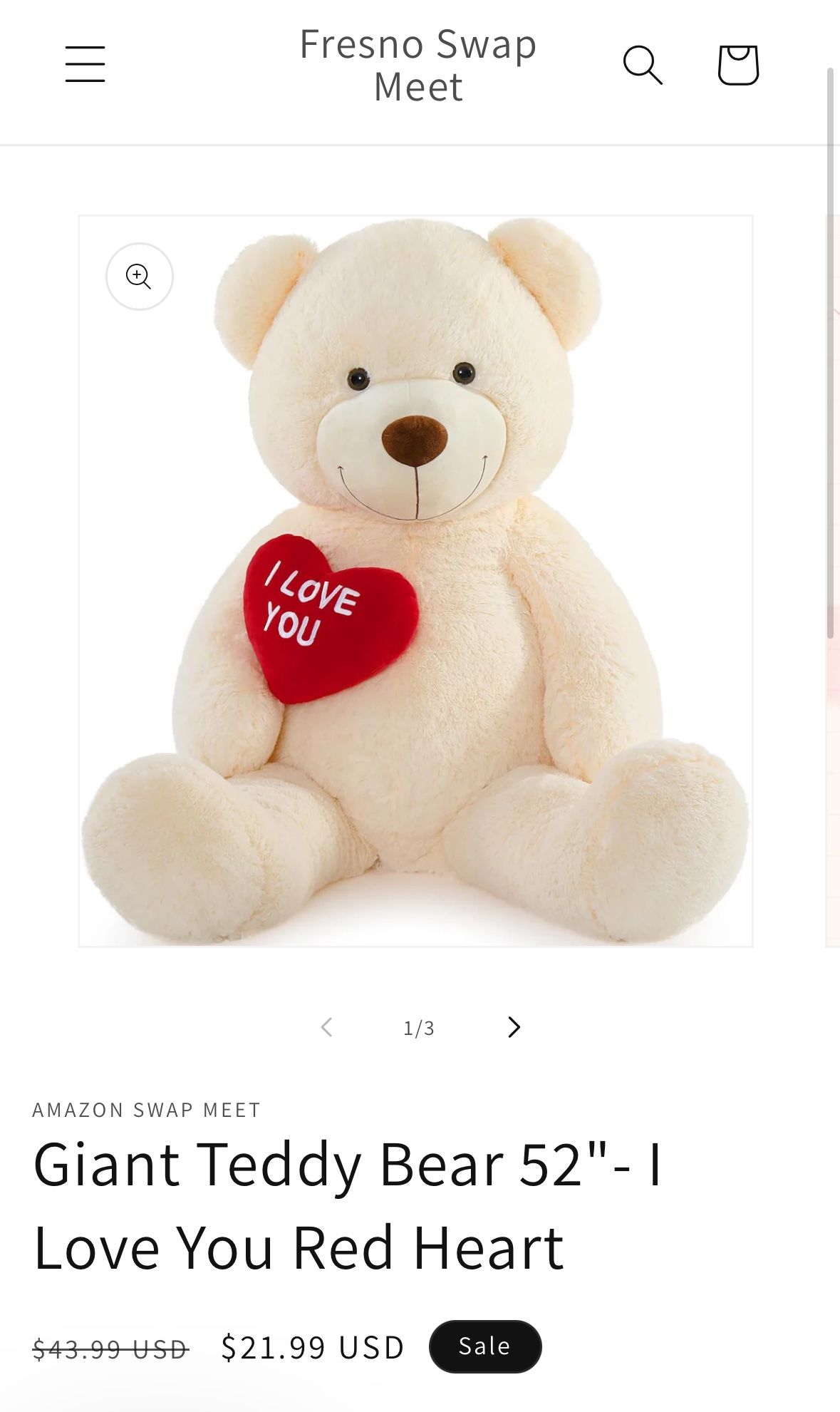 Giant Teddy Bear
