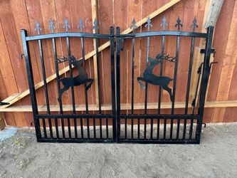 Metal Iron Gate
