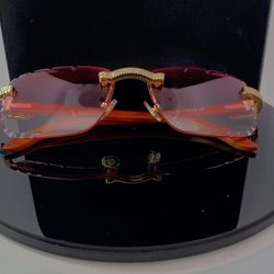 Moissanite Diamond Designer Glasses 