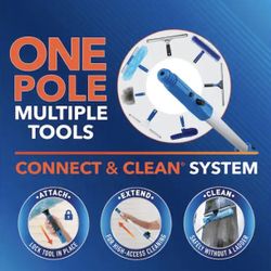 Single 12’ Connect & Clean Pole