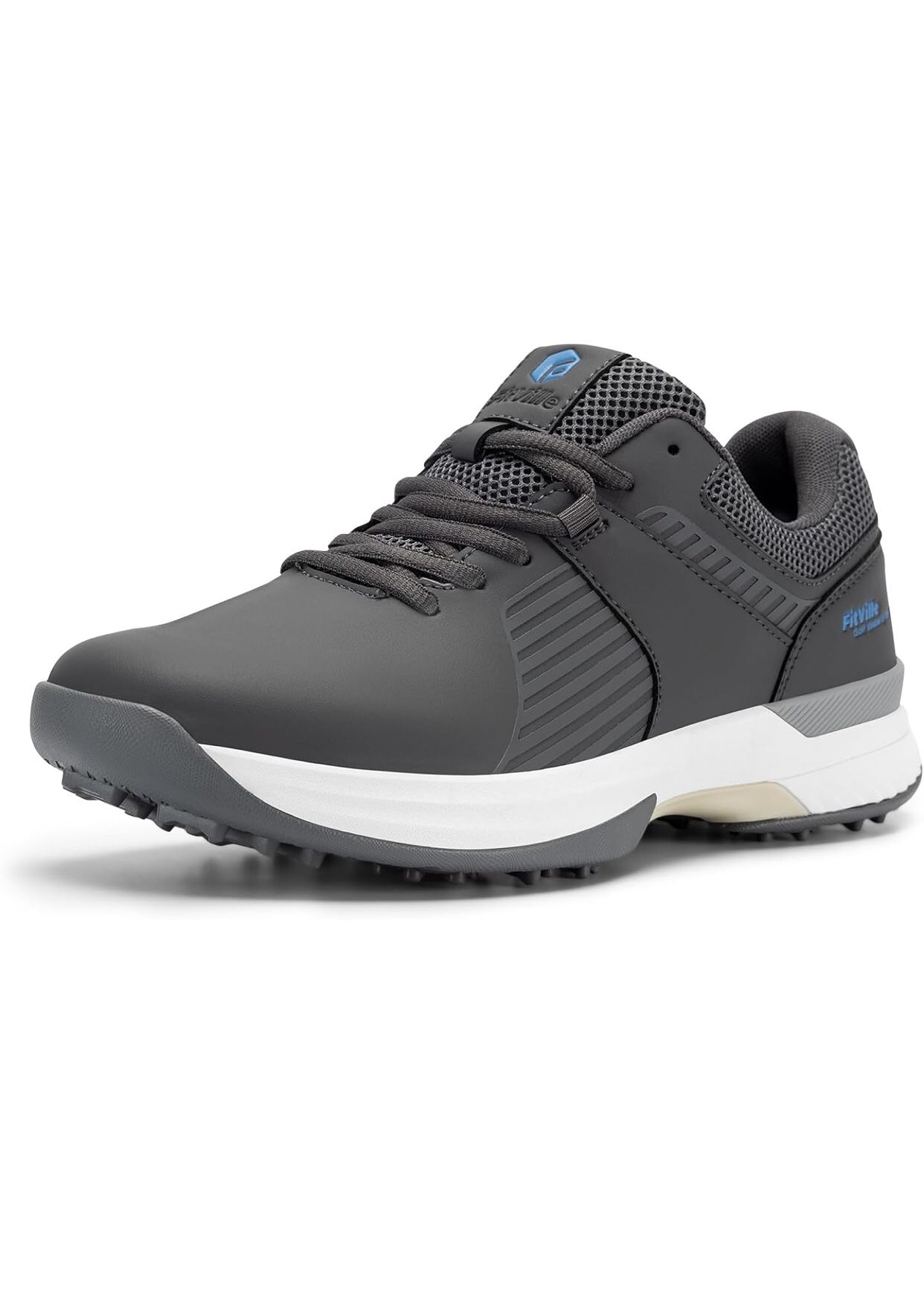 Golf Shoes Mens Extra Wide Waterproof Shoes FitVille Extra Wide