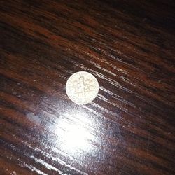1986 P Dime 
