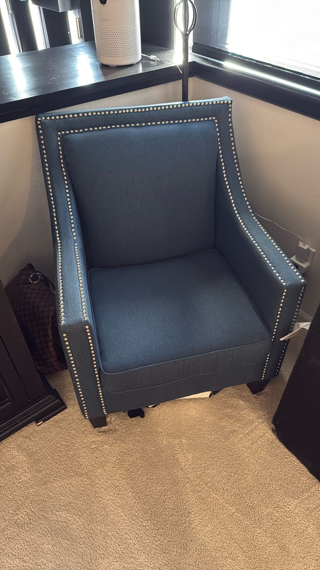 Blue Accent Chair