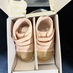 Rosie Pope Baby Shoes - 6-9 Months - Light Pink