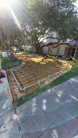 Concrete base