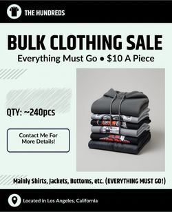 The Hundreds clothing band • Bulk Selling