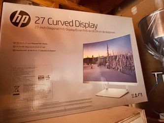 HP 27-Inch Curved FHD Monitor