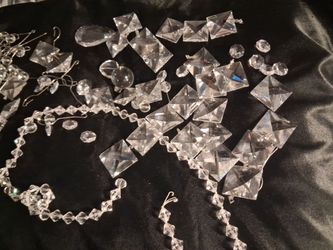 Crystals for a chandelier,  or crafting