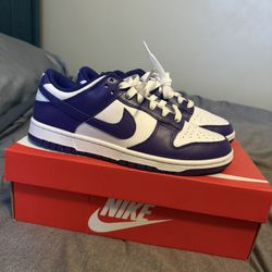 Nike Dunk Low Retro White Court Purple DD1391-104 2022 Championship Purple