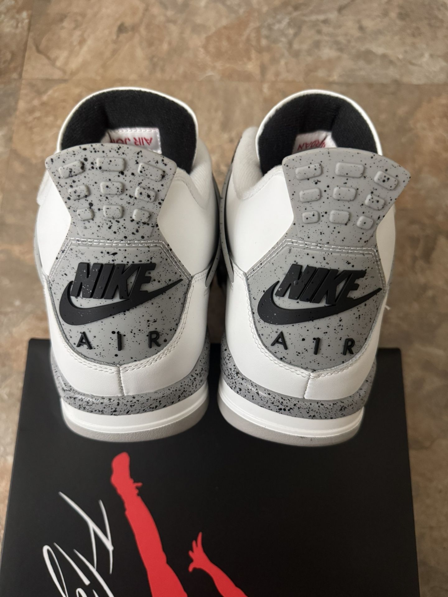 Jordan 4 White Cement 2025 Size 11.5