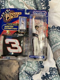 Racing Memorabilia Dale Earnhardt Junior and Senior autographs and collectibles