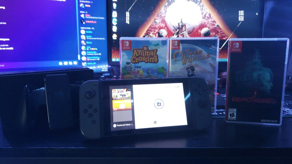 Nintendo Switch with Games