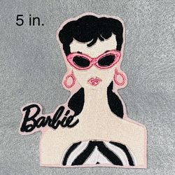 Barbie Embroidered Iron On Patch