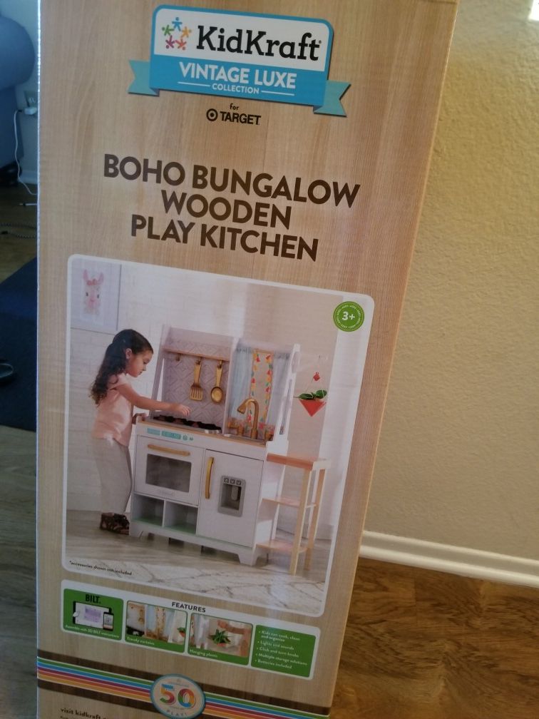 Kidkraft boho sale bungalow play kitchen