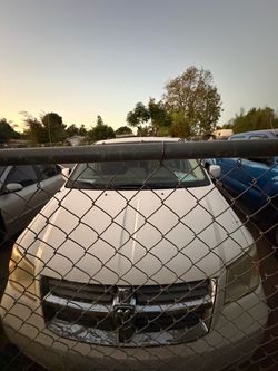 White 2010 Dodge grand caravan