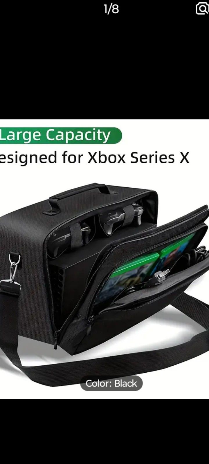 X Box X Carrying Case/Travel Bag
