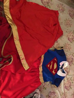 Super girl costume child large