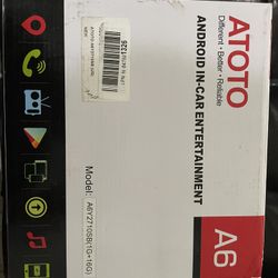 ATOTO A6Y2710SB Android Car Stereo 7" 2DIN Phone Mirroring 2xBluetooth WiFi USB