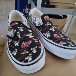 Vans X Gremlins House Of Horror Customs Slip On Shoes 4.5 men/6 women 