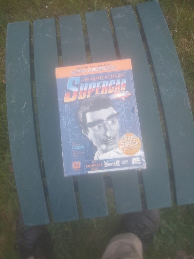 Gerry Anderson The Marvel Of The Age Supercar Sealed The Complete Series 5 Dvds
