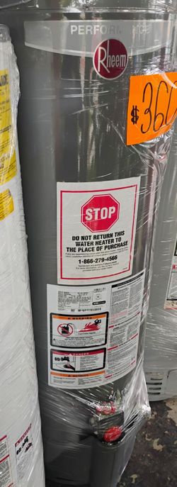 Rheem water heater 40gl