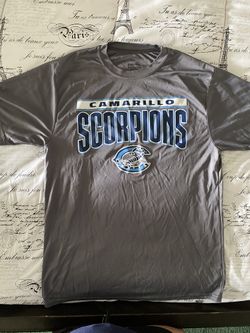 Camarillo Scorpions shirt, 100 % Polyester Adult size Medium