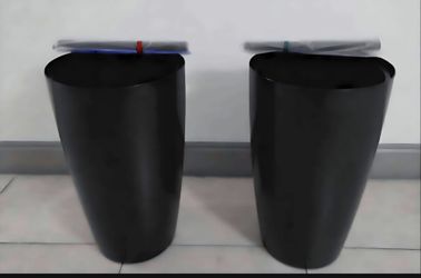 *** NEW LOW PRICE *** PAIR of 22" Black Self Watering Planters (2 for $60) @ Lasting Creations