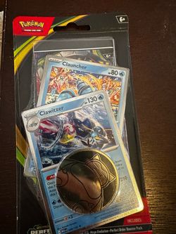 Pokemon Perfect Order Checklane Blister Clawitzer Promo