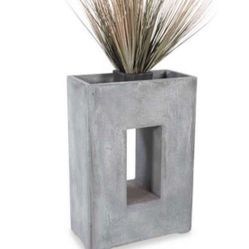 Artistic Indoor/ Outdoor Concrete Planter