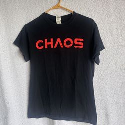 Gildan Chaos men small black shirt
