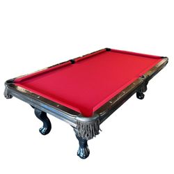 Classy 8ft Pool Table By World Of Leisure(Delivered & Setup Included)