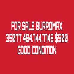 Good Condition Burromax 350tt 