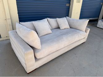 CREAM BEIGE LARGE SOFA 💎