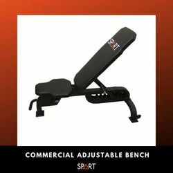Commercial Adjustable Gym Bench