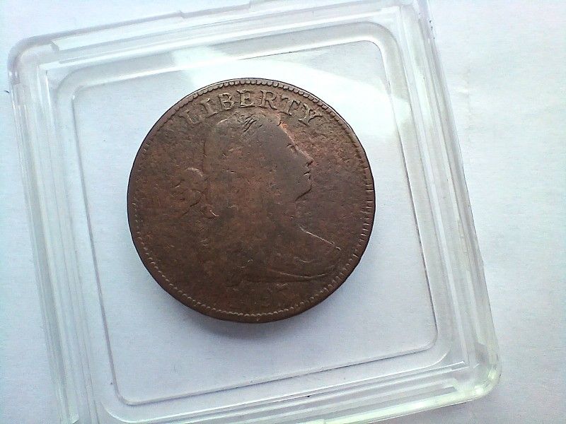 1797 Draped Bust Large Cent (Rev Of 1795)