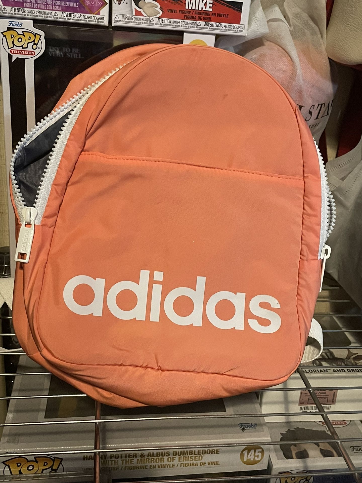 Peach Adidas Mini Backpack
