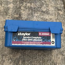 Taylor pool test kit